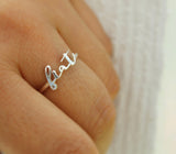 Fiat Ring in 925 Sterling Silver