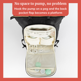 Wearable Breast Pump Bag Backpack - Airedale