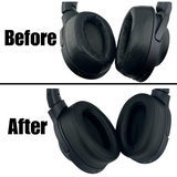 CS Replacement Ear Pad Cushions for Sony MDR-100ABN WH-H900N Headphones