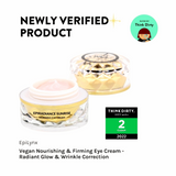 Sunrise Nourishing Eye Cream for Dry, Mature Eyes – Firming Overnight Care, Nut-Free