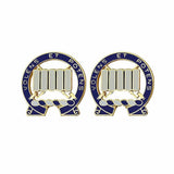 Army 7th Infantry Regiment Unit Crest (pair)