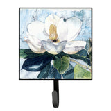 Caroline'S Treasures 8003Sh4 Flower-Magnolia Leash Holder Or Key Hook, Small, Multicolor
