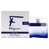 Salvatore Ferragamo F By Ferragamo Free Time For Men 3.4 Oz Eau De Toilette Spray