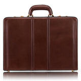 V Series | DALEY | Leather 3.5 Attach Briefcase Brown