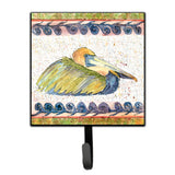 Caroline'S Treasures 8053Sh4 Bird-Pelican Leash Holder Or Key Hook, Small, Multicolor