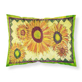 Caroline'S Treasures 8060Pillowcase Flower-Sunflower Moisture Wicking Fabric Standard Pillowcase, Large, Multicolor