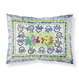 Caroline'S Treasures 8073Pillowcase Kissing Fish Moisture Wicking Fabric Standard Pillowcase, Large, Multicolor