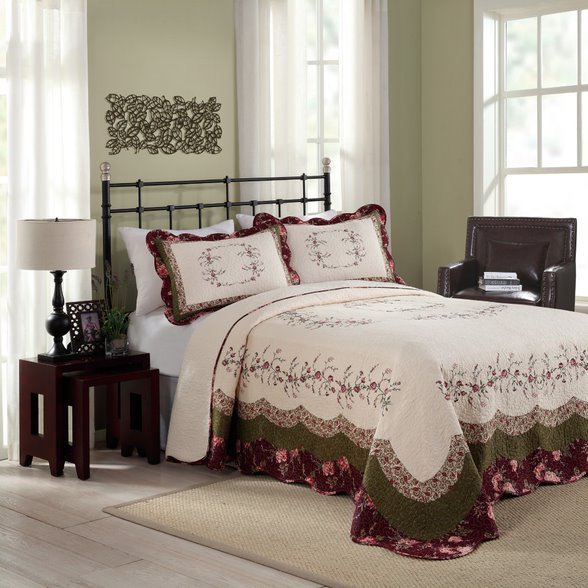Brooke K Bedspread 120X118