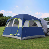 UNP SUV Tent for Camping, 6-Person Car Camping Tents, SUV Tailgate Tent for Outdoor, Easy Set Up with Rainfly 10'x9'x78in(H) (Da