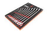 Sunex 9909 13 Pc. VGroove SAE Wrench Set in EVA Foam 1/41