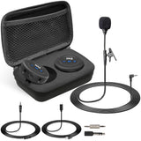 PyleUsa Wireless Low-Latency Transmitter / Receiver Set - for Presentations, Projectors, TV, Soundbar, Streaming, 3.5mm AUX & RC
