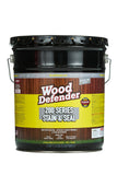Wood Defender 200 Series Black Semi-Transparent Stain & Sealer 5-Gallon