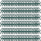 Gxxmei 100Pcs Plant Clips Garden Clips For Tomato Cage, Tomatoes Clips Plant Support Clips For Bamboo Stakes, Climbing Plants, V