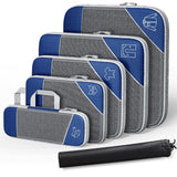 Trendivibe Portable Compression Packing Cubes Travel Essentials For Outdoor Travel Home