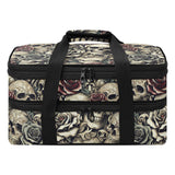 Eraedgza Elegant Skulls Insulated Casserole Carrier for Hot Cold Dish