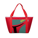 PICNIC TIME Star Wars Boba Fett Topanga Tote Cooler Bag, Soft Cooler Bag, Picnic Cooler, (Red)