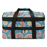 Eraedgza Lemon Insulated Casserole Carrier for Hot Cold Dish