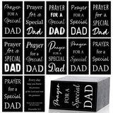 Moinchore 200 Pcs Fathers Day Scripture Cards Bible Verse Prayer Cards Pocket Christian Inspirational Religious Cross Church Gi
