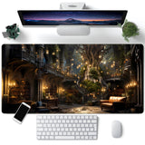 Vintage Aesthetic Desk Mat Adventure Extended Mouse Pad Large Gaming Mousepad XXL Dark Academia Desk Pad Laptop Computer Mouse K