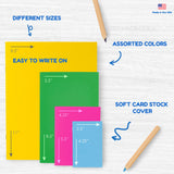 Hygloss Products - Hyg77705 Colorful Blank Books - Books For Journaling, Sketching, Writing & More - Great For Arts & Crafts - 1