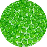 Jmassyang 350 Pieces 8mm Acrylic Round Faceted Beads Loose Plastic Spacer Beads Colorful with Hole for Jewelry Making DIY Bracel