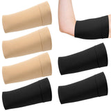 Vinsatin 6 Pcs Picc Line Sleeve Cover Picc Line Shower Cover Fashionable Breathable Upper Arm Sleeves for Women Men(Large)