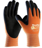 PIP 34-8014 Maxiflex Ultimate Nitrile Coated Micro-Foam Grip Nylon Glove Size Large (12 Pairs)