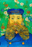 Vincent Van Gogh Portrait Of The Postman Joseph Roulin 1888 Oil On Painting Cool Wall Art Print Poster 12x18