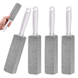 4 Pack Toilet Pumice Stone with Handle,Pumice Stone Toilet Bowl Cleaner