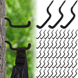 Amylove 20 Pcs Bow Hangers for Tree Stand Bow Hooks for Hunting Archery Bow Hunting Accessories Tree Stand Accessories Bow Gear