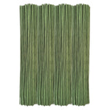 SUNIVOLSY Floral Stem Wire, 100 Pack 15.75 Inch Diameter 2mm/0.08in Paper Wrapped Flower Stems for DIY Bouquet and Crochet Flowe