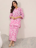 Libas Women'S Cotton Co-Ords (400434_Pink_M)