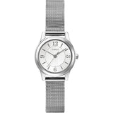 Timex Womens T2P457 Casey Dress Silver-Tone Stainless Steel Mesh Bracelet Watch