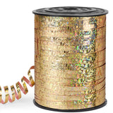 Vispad Rose Gold Curling Ribbon - 500 Yard Shiny Metallic Curly Gift Wrapping Ribbon for Florist Flowers