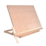 US Art Supply Extra Large Adjustable Wood Artist Drawing Sketching Board 26 Wide x 21 Tall