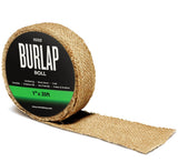 VViViD Burlap Fabric Roll (1x 35ft) Natural Jute for DIY Crafts, Wedding Decorations, Gift Wrapping & Home Accents