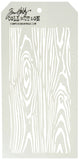 Stampers Anonymous Tim Holtz Layered Stencil, 4.125Inch by 8.5Inch, Woodgrain