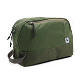 kalgoTeal Travel Toiletry Bag 8L, Large Packing Cube with Waterproof TPU Wet/Dry Compartment (04 Forest Green)