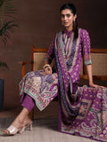 Libas Women'S Poly Crepe Kurta Set (369500R Purple Xl