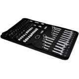 CRAFTSMAN Mobile Mechanics Tool Set, 3/8 Inch Drive, 72 Tooth Ratchet, 47 Piece (CMMT12119)