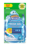Scrubbing Bubbles Toilet Gel Stamps, Fresh Gel Toilet Cleaning Stamps, Helps Keep Toilet Clean and Helps Prevent Limescale & Toi