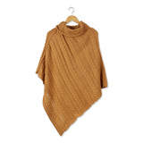 MARISSA KNIT PONCHO GOLD