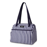PackIt Freezable Hampton Lunch Bag, Seaside Stripe, Built with ECOFREEZE Technology, Collapsible, Reusable, Zip Closure with Fro