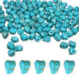 Turquoise Irregular Beads for Bracelet Making - 200pcs 10mm Natural Semi-Precious Gemstone Loose Spacer Beads for Jewelry, Beadi