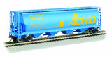 Bachmann Trains Canadian 4 Bay Cylindrical Grain Hopper Alberta / Edmonton HO Scale