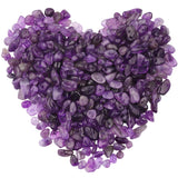 400pcs Natural Chip Stone Beads for Jewelry Making Amethyst 5-8mm Irregular Gemstones Healing Crystal Loose Rocks Bead Hole Dril