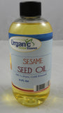 Sesame Seed Oil - Refined 100% Pure 128 Oz / 1 Gallon - Sesame Oil -Cold Pressed - Great for hair, skin and oral health