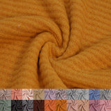 60 Wide Poly Rayon Spandex - Waffle Brushed Knit Fabric by The Yard - 4-Way Stretch, 200GSM, Medium Weight for Apparel, Draperie
