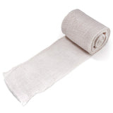 JubileeYarn Burlap Jute Craft Ribbon - 5.5 x 10 Yards - White - 3 Rolls