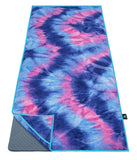 Ewedoos Yoga Mat Towel with Anchor Fit Corners Non Slip Towel for Hot Yoga, Pilates, Workout, Camping